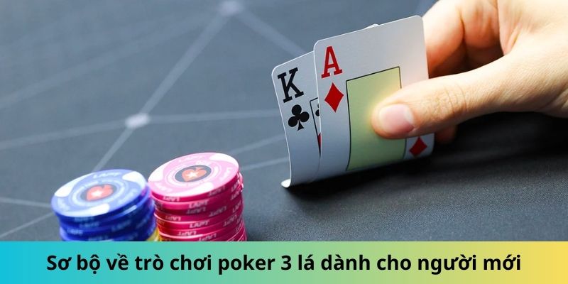 Sơ bộ về trò chơi poker 3 lá dành cho người mới
